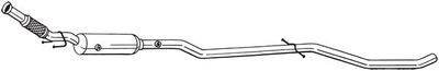 Filtr sadzy / filtr cząstek stałych, układ wydechowy BOSAL 097-355
