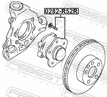 Wheel Hub 0282-R52R