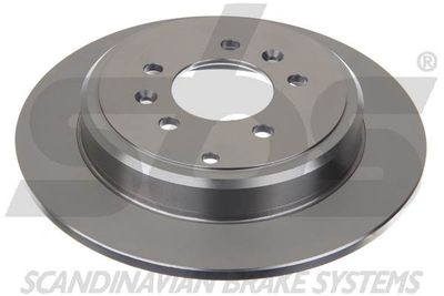 sbs 1815203725 Тормозные диски  для PEUGEOT 607 (9D, 9U) 2.2 HDi