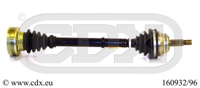 CDX 160932/96 Полуось в сборе  для AUDI 90 B3 (893, 894, 8A2) 2.2 E quattro