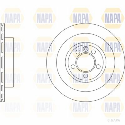 Brake Disc NAPA PBD8661