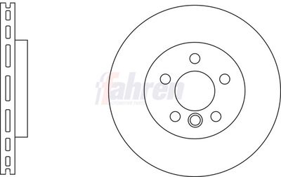 Fahren Brake Disc FBD6730