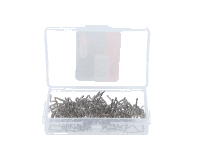Ks Tools - Svorka na opravu tvar W 0.6mm, 100ks