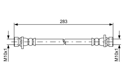 BOSCH Bremsschlauch