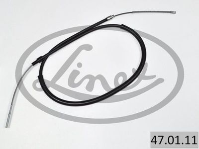 Тросик, cтояночный тормоз LINEX 47.01.11 для VW GOLF