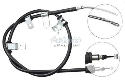 Тросик, cтояночный тормоз ASHUKI by Palidium ASH3-1656 для HYUNDAI GETZ