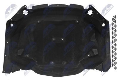 Garso izoliacijos medžiaga, variklio niša