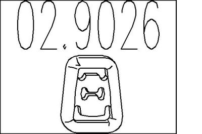 TAMPON CAUCIUC AMORTIZOR ESAPAMENT