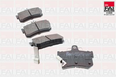 Zestaw klocków hamulcowych, hamulce tarczowe FAI AUTOPARTS BP658