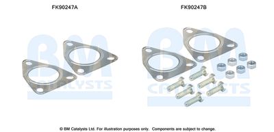 Монтажный комплект, катализатор BM CATALYSTS FK90247 для ROVER 400