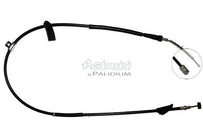 Тросик, cтояночный тормоз ASHUKI by Palidium ASH3-1548 для OPEL AGILA