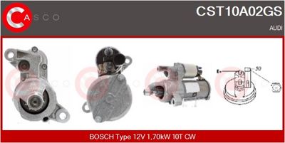 STARTER CASCO CST10A02GS