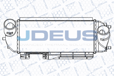 JDEUS M-854044A Интеркулер  для HYUNDAI ix35 (Хендай Иx35)