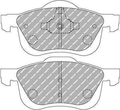 комплект спирачно феродо, дискови спирачки FERODO RACING FCP1382H