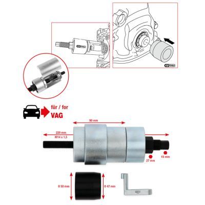 MONTAGEWERKZEUGSATZ ZAHNRAD-KURBELWELLE