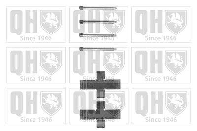 Комплектующие, колодки дискового тормоза QUINTON HAZELL BFK652 для OPEL REKORD