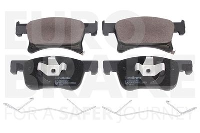 Комплект тормозных колодок, дисковый тормоз EUROBRAKE 5502223652 для OPEL ADAM