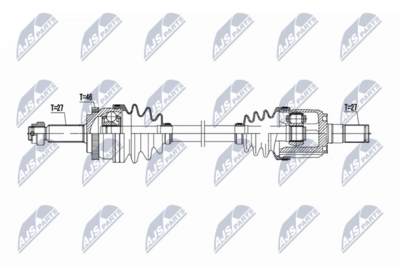полуоска NTY NPW-HY-635