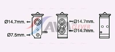 SUPAPA EXPANSIUNE CLIMA