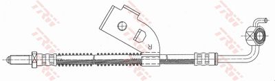 Тормозной шланг PHD342