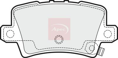 APEC Brake Pad Set, disc brake PAD1511