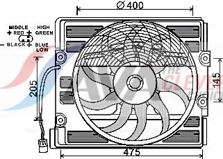 VENTILATOR RADIATOR