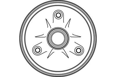 BREMSTROMMEL TRW DB4044 1