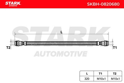спирачен маркуч STARK SKBH-0820680