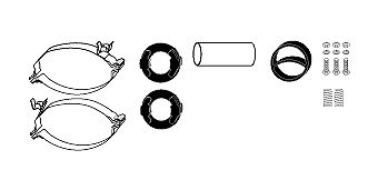 SET MONTARE SISTEM DE ESAPAMENT