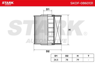 маслен филтър STARK SKOF-0860131