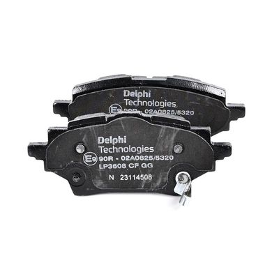 BREMSBELAGSATZ SCHEIBENBREMSE DELPHI LP3608 4