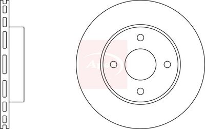 APEC Brake Disc DSK2348