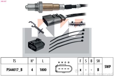 Lambda sonda KW 498 247