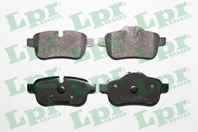 LPR 05P1617 Тормозные колодки и сигнализаторы  для BMW Z4 (Бмв З4)