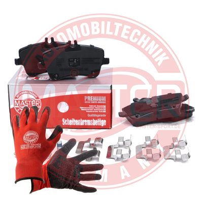 Zestaw klocków hamulcowych, hamulce tarczowe MASTER-SPORT GERMANY 13046027262N-SET-MSP