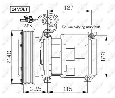 Compressor, air conditioning 32662