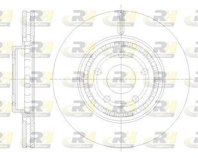 спирачен диск ROADHOUSE 62116.10