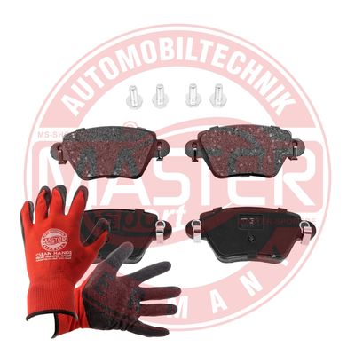 Zestaw klocków hamulcowych, hamulce tarczowe MASTER-SPORT GERMANY 13046039882N-SET-MSP