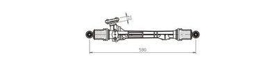 Рулевой механизм GENERAL RICAMBI RE4012 для DACIA 1300
