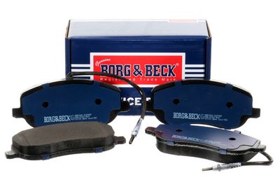 комплект спирачно феродо, дискови спирачки BORG & BECK BBP1826