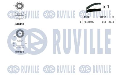 SET CUREA DE DISTRIBUTIE RUVILLE 550359 1