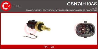 SENZOR TEMPERATURA LICHID DE RACIRE