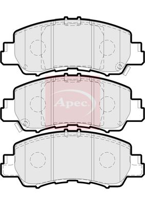 APEC Brake Pad Set, disc brake PAD2321
