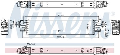 INTERCOOLER COMPRESOR NISSENS 961319 4