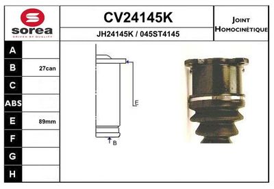 GELENKSATZ ANTRIEBSWELLE