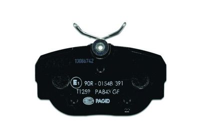 Комплект тормозных колодок, дисковый тормоз 8DB 355 009-541