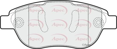 Brake Pad Set APEC PAD1547