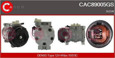 COMPRESOR CLIMATIZARE CASCO CAC89005GS