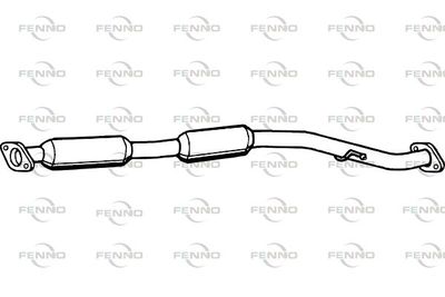 FENNO P9032 Глушитель выхлопных газов  для SUBARU LEGACY (Субару Легак)