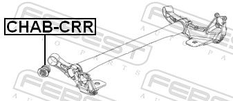 SUPORT AX FEBEST CHABCRR 1